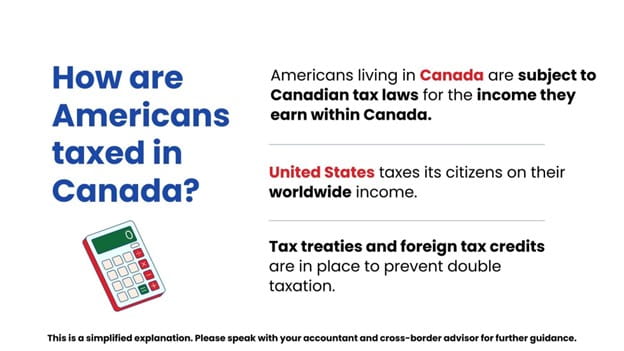 How Are Americans Taxed in Canada